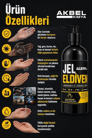 Akbel Jel Eldiven 450 Gr