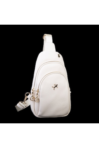 Nas Bag Kadın Crossbody Bag Bel Ve Body Bag Krem Victoria