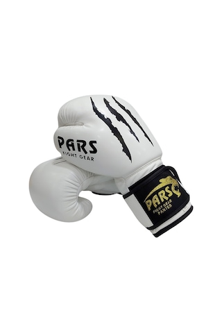 Pars Panter Boks Kick Boks Muay Thai Eldiveni Beyaz