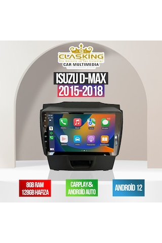 Isuzu D-max 2015-2020 8 Gb Ram 128 Gb Hafıza Androıd Multımedıa