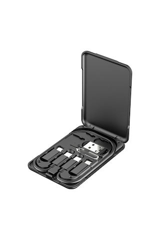 Lenyes LB606 Type-C - Lightning& - Micro - USB Çoklu Kablo Seti