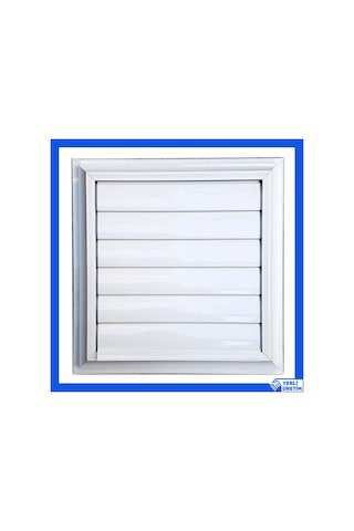 Banyo Havalandırma Beyaz Alüminyum Telli Menfez, Panjur