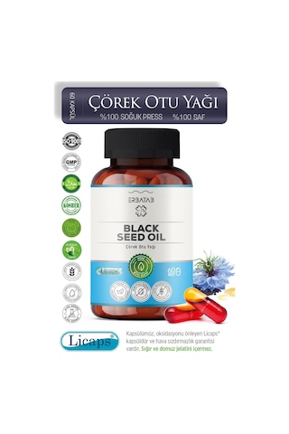 Erbatab Çörek Otu Yağı 60 Kapsül