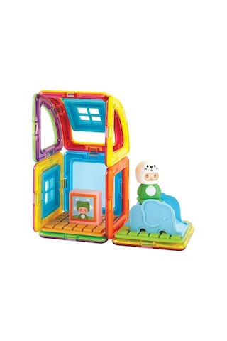 Magformers Mıknatıslı Cube Houseset - Frog - 20 Parça