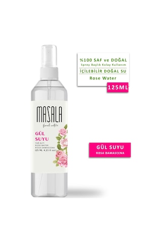 Masala %100 Doğal Yağlı Saf Gül + Lavanta Suyu 2 x 125 ML