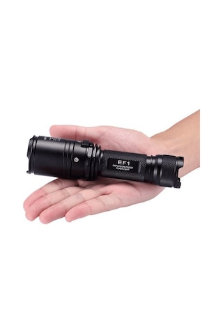 Nitecore Ef1 Explosion Proof 830 Lumen Elfeneri Siyah