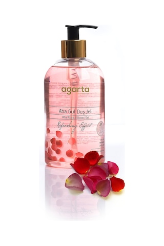 Agarta Doğal AHA Gül Duş Jeli 400 ml