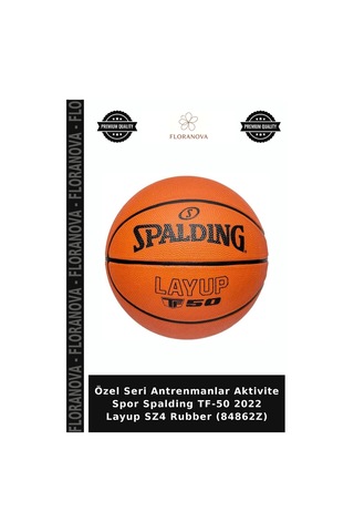 Özel Seri Antrenmanlar Aktivite Spor Spalding Tf-50 2022 Layup Sz4 Rubber 84862z