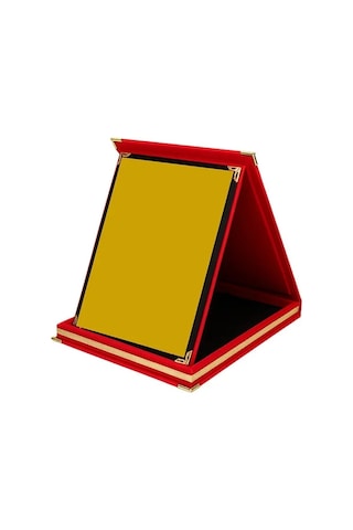 Kadife Albüm Plaket Metal Üzerine Fotoğraf Baskılı Kırmızı Yıldönümü Mezuniyet Hediyesi
