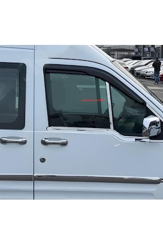 Ebal Otomotiv Ford CONNECT Krom Kelebek Cam Direği 2 pcs 2002-2014 P. Çelik