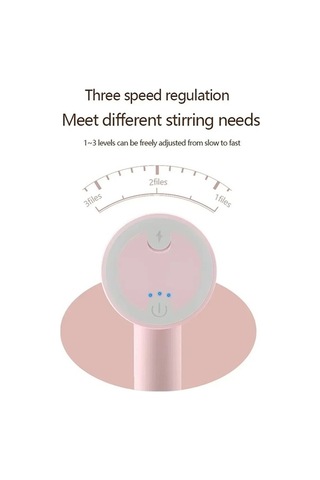 Ulzyvf Taşınabilir Elektrikli Yumurta Çırpıcı Ve Mikser - Usb Pembe, Küçük Tasarım, Büyük Güç Pembe