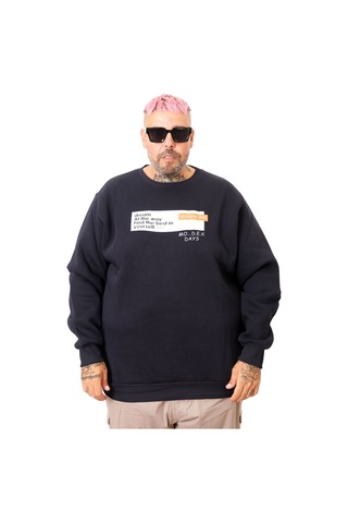 Mode Xl Erkek Sweat Bisiklet Mo...d.e.x Days U25801 Siyah