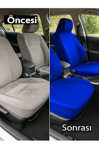 Lada Vaz İle Uyumlu Koltuk Kılıfı Temel Set Servis Kılıfı Lacivert
