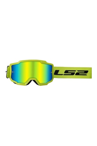 Ls2 Charger Goggles Motokross Gözlük Neon Sarı