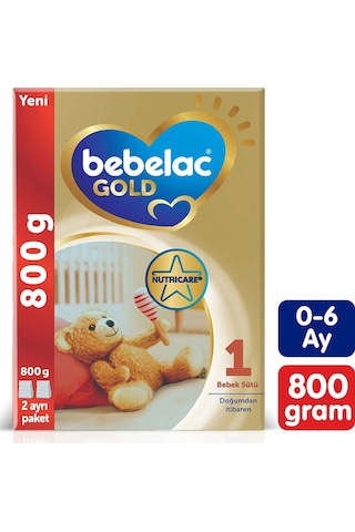 Bebelac Gold 1 Bebek Devam Sütü 800 G