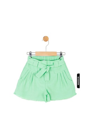 Xo Kids Kız Çocuk Şort 4-8 Yaş 56509 Yeşil