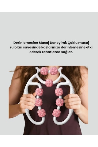 Mey Najmaddin Tetik Nokta Masaj Aleti Çok Yönlü Kas Rahatlatıcı Najmaddin Renkli