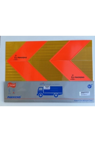 Kamyon Reflektörü PAKKENS 2 Adet Aliminyum Tabanlı