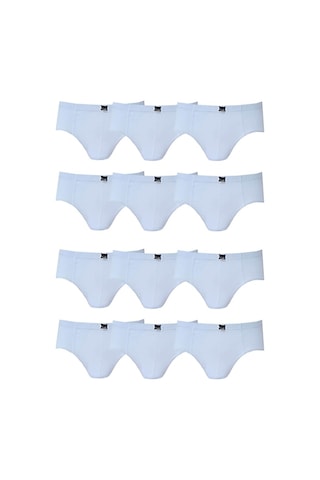 Tutku Iç Giyim Erkek Çocuk Pamuklu Slip Külot 12 Li Paket