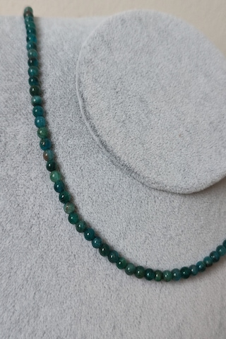 4 MM APATİT DOĞALTAŞ KOLYE