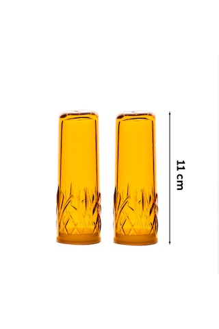 Perotti 4344 Melody 2'li Akrilik Tuzluk Biberlik 11cm