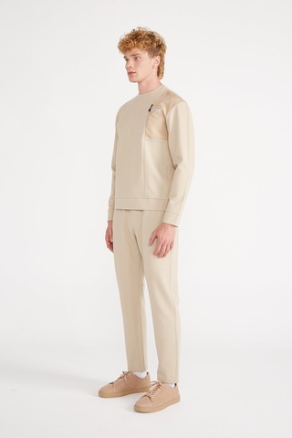 Jepublic Erkek Sweatshirt-j232406 Bej
