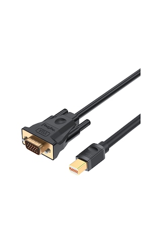Veggieg Mini Displayport Dp To Vga Full Hd 1080p Görüntü Video Aktarım Kablosu 1.5 Metre