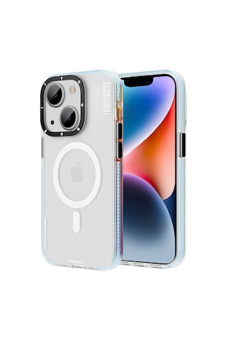 YoungKit Apple Uyumlu iPhone 14 Plus Kılıf Magsafe Şarj Özellikli Youngkit Jane Sand Serisi Kapak Youngkit-10134