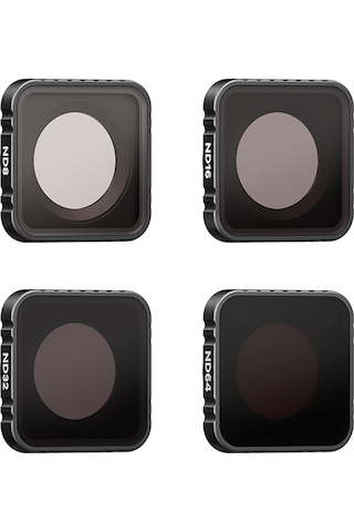 Monyee Insta360 Ace Uyumlu Su Geçirmez Nd Filtre Seti - Nd8/16/32/64 Çok Katmanlı Cam Çok Renkli
