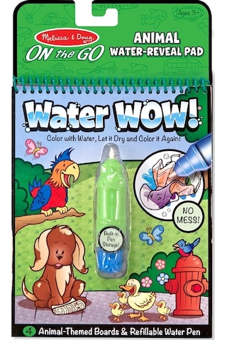 Melissa And Doug Water Wow Su İle Boyama Kitabı - Hayvanlar