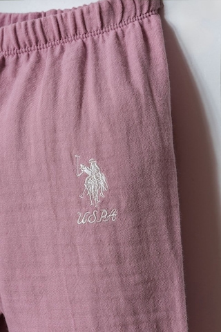 U.S. Polo Assn. U.s. Polo Assn Kız Bebek 2'li Takım Lila-2522