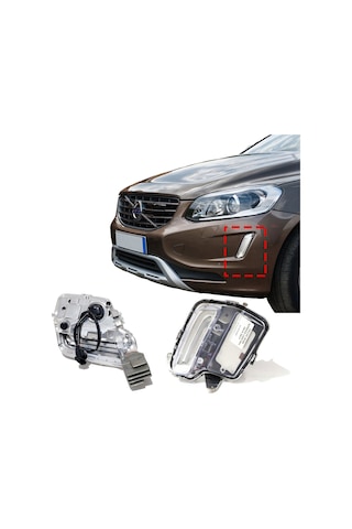 Volvo Xc60 Sol Gündüz Ledi Sis Farı Lambası 2014 2015 2016 2017