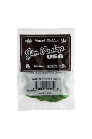 Jim Dunlop 462r.88 Gitar Topu, 0,88 Mm