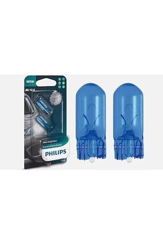 T10 W5w 12v X-tremevision Pro150 Plaka,park Tavan Ampülü, 2'li Paket