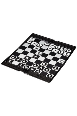 Dolıty Cep Manyetik Seyahat Satranç Seti Yuvarlak Para Oyuncak