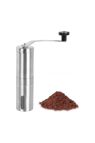 Qianfan Manuel Kahve Değirmeni, Paslanmaz Çelik, El Kahve