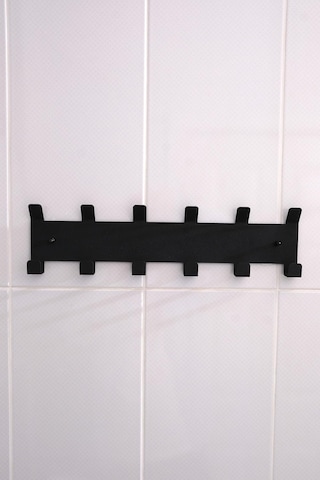 Metal Siyah Amerikan Kapı Arkası Yapışkanlı Askılık Banyo Askılık Ve Duvar Askısı Mt84s
