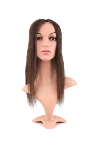 Ön Kısmı Ekstra Tül Koyu Kestane Baby Taban Tepelik / 13x14cm - Temz-717489 Çok Renkli
