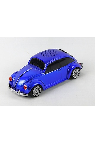 Beetle Araba Görünümlü Taşınabilir Bluetooth Hoparlör Ve Radyo Speaker Ws1939