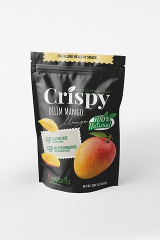 Dondurularak Kurutulmuş Mango Dilimleri 20 Gram