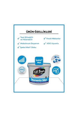 Filli Boya Momento Silan İpeksi Mat İlham Paketi 100 ML
