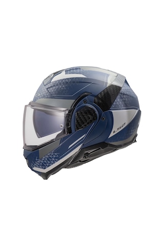 Ls2 Advant 2 Astral Mat Navy Mavi-gri Kask Mat Mavi
