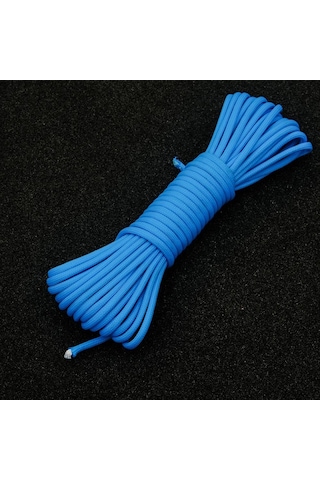 Paracord İp 4 Mm Mavi Renk No:122 10 Metre Mavi