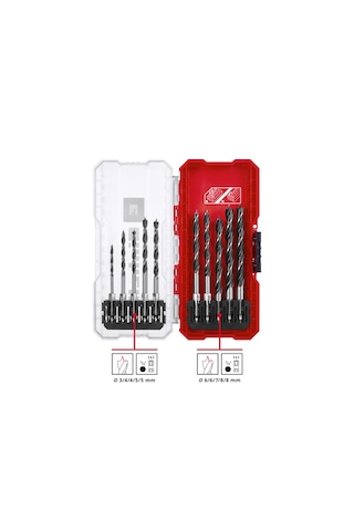 Einhell S-CASE 10 Parçalı Ahşap Matkap Ucu Seti - 49108733