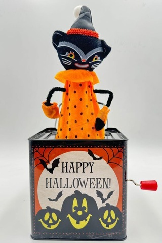 Beysüs Halloween Sihirli Kedi Kurmalı Jack İn The Box Patlayan Kutu Tüm Yaşlar