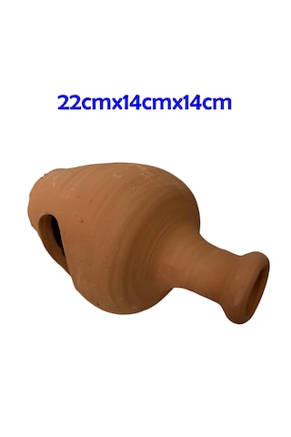 Atılım Akvaryum Delikli Anfora Akvaryum Yavruluğu Akvaryum Dekoru 22 CM