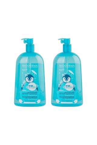 Bioderma Abcderm Foaming Bebek & Çocuk Saç ve Vücut Temizleme Jeli 2 x 1 L