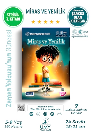 Umy Yayınları Miras Ve Yenilik - Çocuklar İçin Tarih Ve Üretkenlik Becerisi Geliştiren Hikaye Kitabı