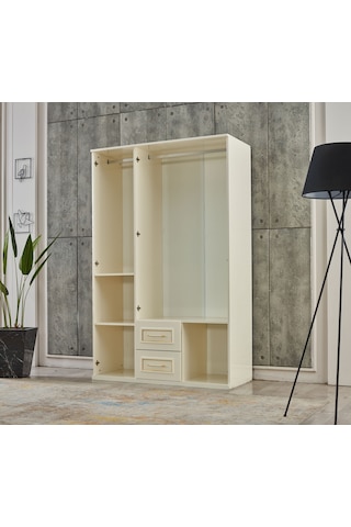 Milas 3 Kapaklı Gardırop