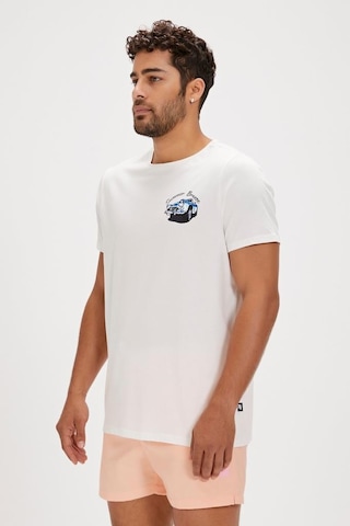 Bad Bear Dustın T-shırt Off-whıte Erkek Tişört Beyaz S-xxl 001